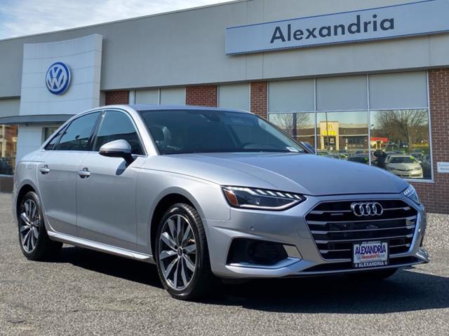 used 2021 Audi A4 car, priced at $26,100