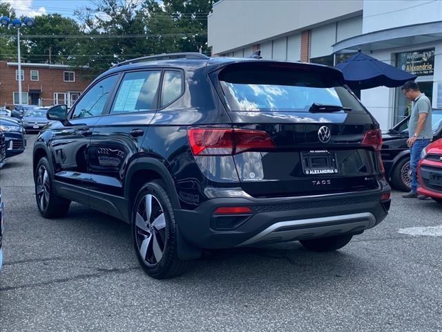 used 2024 Volkswagen Taos car, priced at $24,600