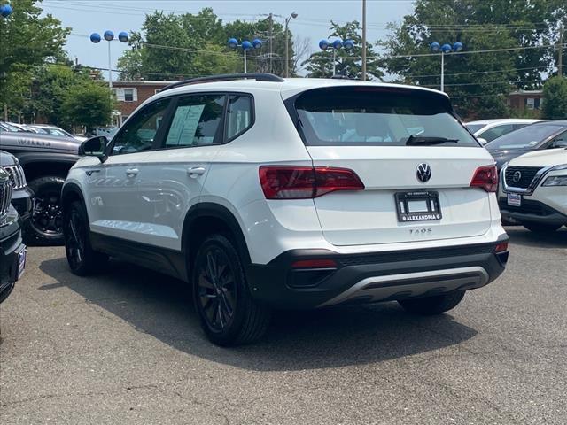 used 2024 Volkswagen Taos car, priced at $21,900