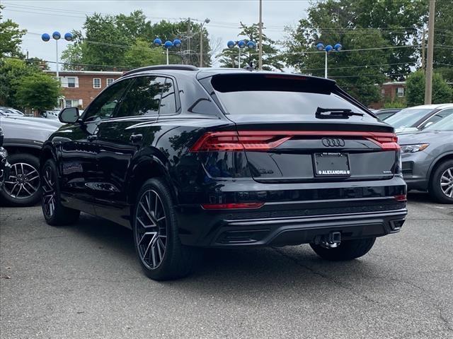 used 2021 Audi Q8 car, priced at $48,900