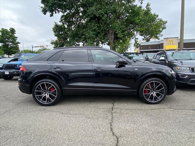 used 2021 Audi Q8 car, priced at $48,900