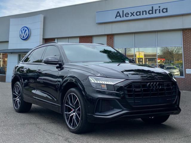 used 2021 Audi Q8 car, priced at $48,900