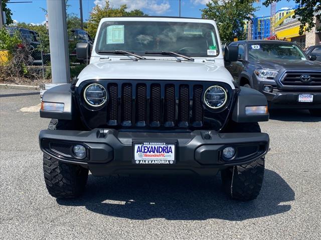 used 2021 Jeep Wrangler car, priced at $29,400