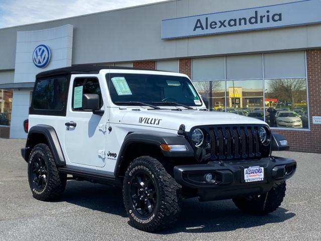 used 2021 Jeep Wrangler car, priced at $29,200