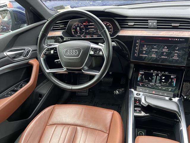 used 2022 Audi e-tron car, priced at $28,900