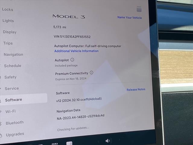 used 2023 Tesla Model 3 car, priced at $27,900