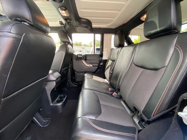 used 2016 Jeep Wrangler Unlimited car, priced at $23,900