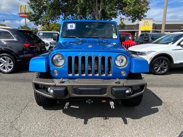 used 2016 Jeep Wrangler Unlimited car, priced at $23,900