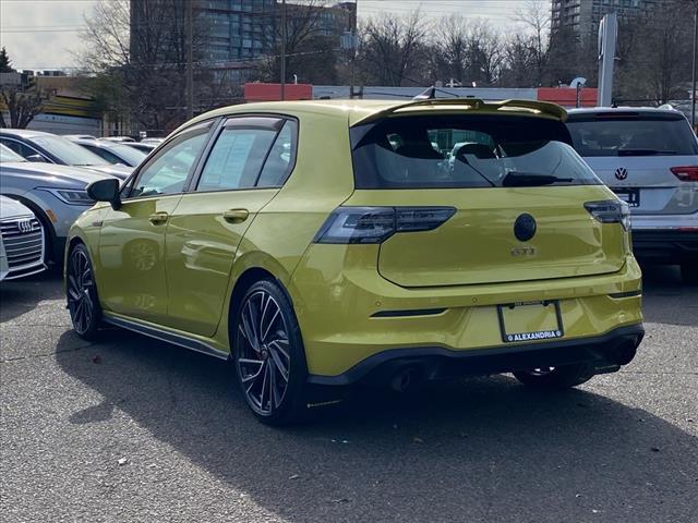 used 2022 Volkswagen Golf GTI car, priced at $28,500