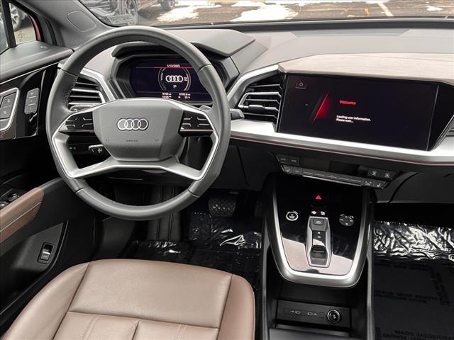 used 2024 Audi Q4 e-tron car, priced at $36,900