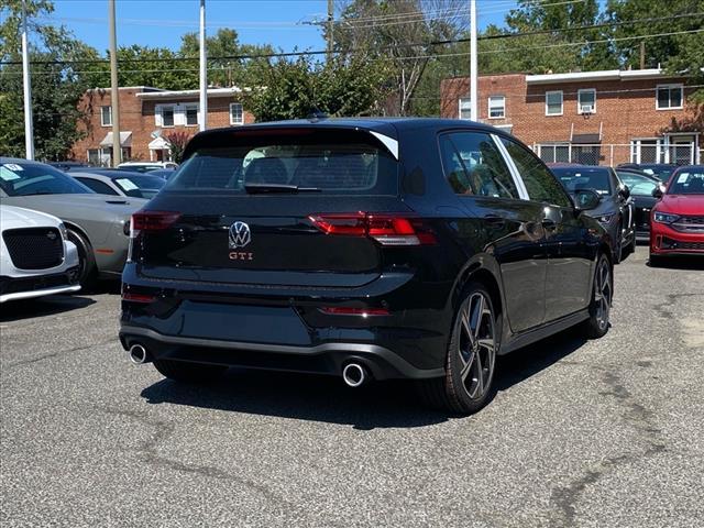 new 2024 Volkswagen Golf GTI car, priced at $32,189