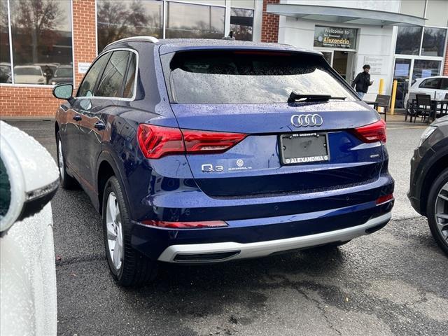 used 2021 Audi Q3 car, priced at $20,500