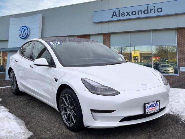 used 2022 Tesla Model 3 car, priced at $25,000