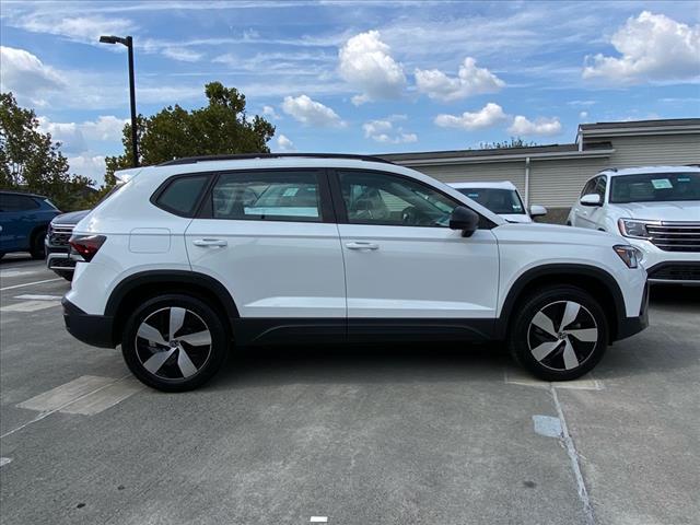 used 2025 Volkswagen Taos car, priced at $24,200