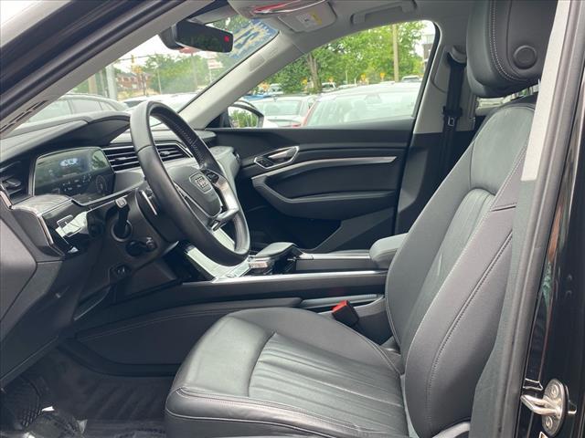 used 2021 Audi e-tron car, priced at $25,500