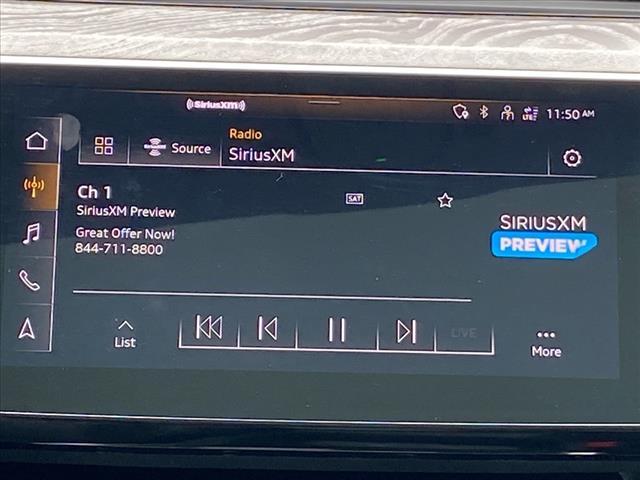 used 2021 Audi e-tron car, priced at $25,500