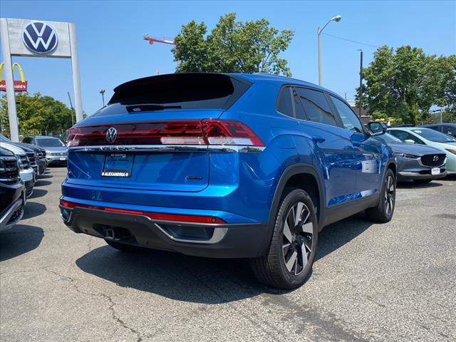 used 2024 Volkswagen Atlas Cross Sport car, priced at $35,400