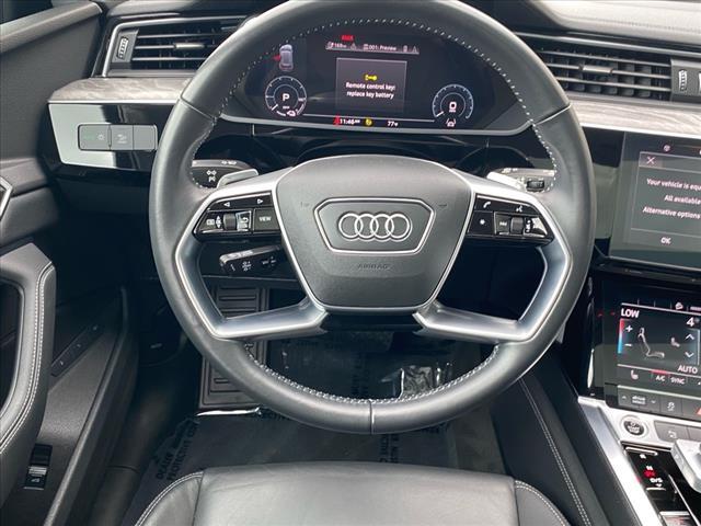 used 2021 Audi e-tron car, priced at $26,900