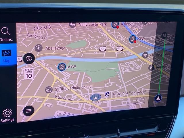 used 2021 Volkswagen ID.4 car, priced at $17,500