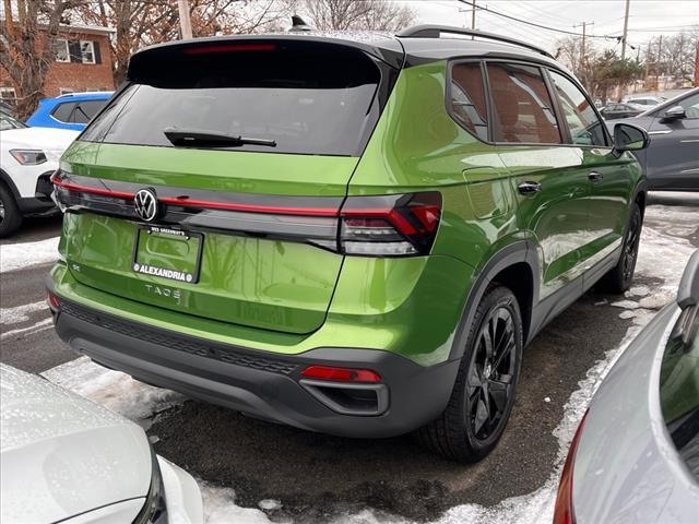 new 2025 Volkswagen Taos car, priced at $31,406