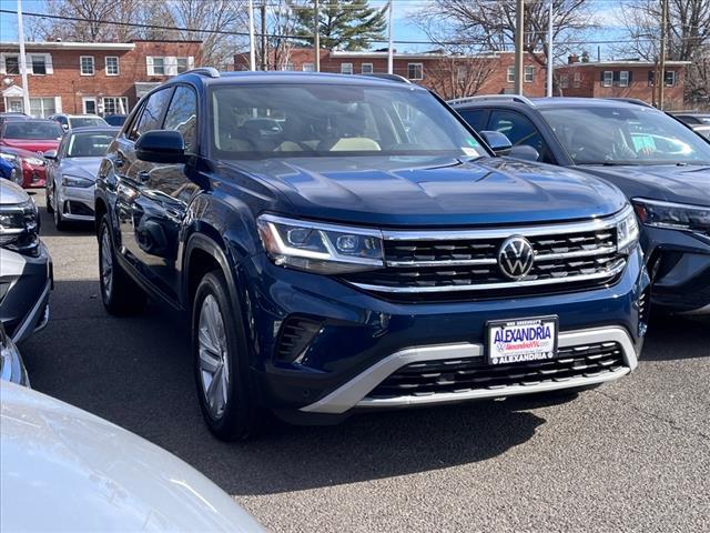 used 2022 Volkswagen Atlas Cross Sport car, priced at $27,900