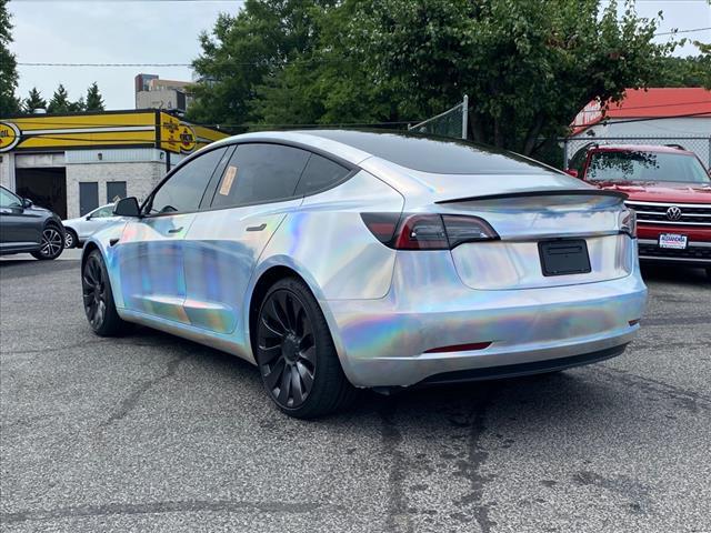 used 2023 Tesla Model 3 car, priced at $35,900