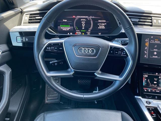 used 2022 Audi e-tron car, priced at $25,900