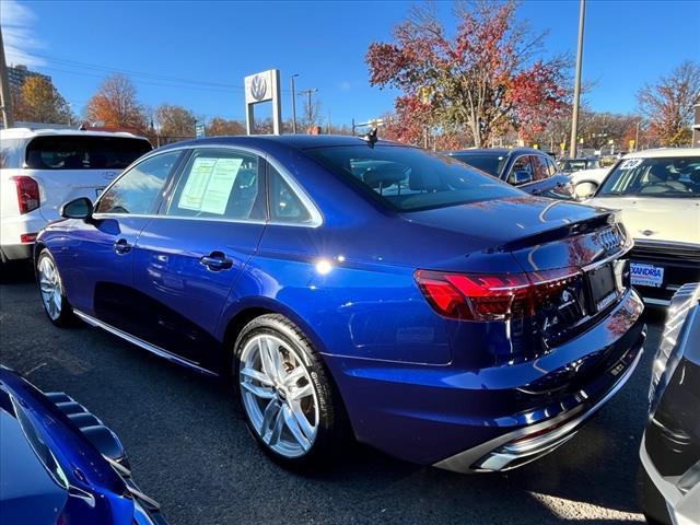 used 2022 Audi A4 car, priced at $23,900