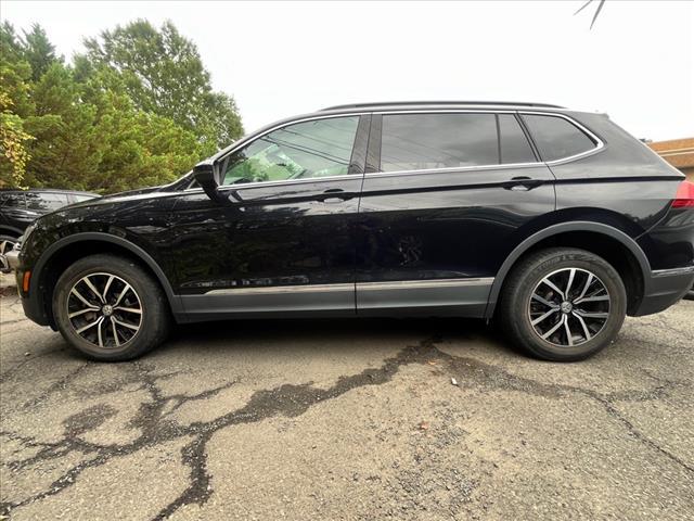 used 2021 Volkswagen Tiguan car, priced at $22,000