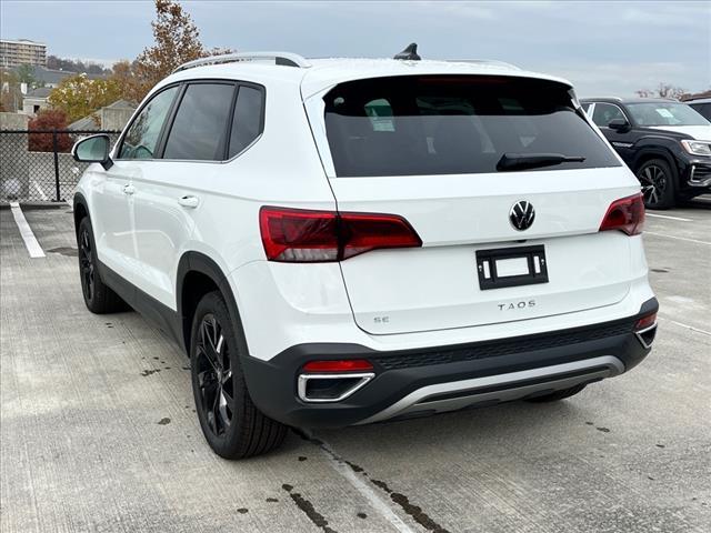 new 2024 Volkswagen Taos car, priced at $25,587