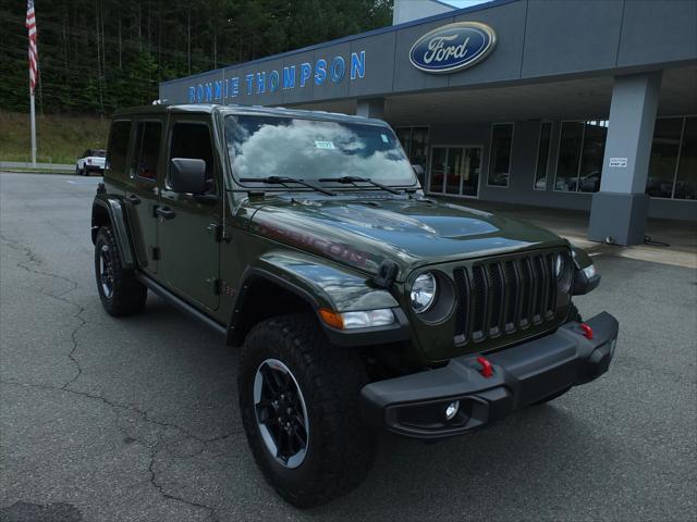 used 2021 Jeep Wrangler Unlimited car, priced at $39,460
