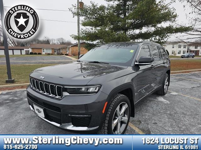 used 2021 Jeep Grand Cherokee L car, priced at $32,879