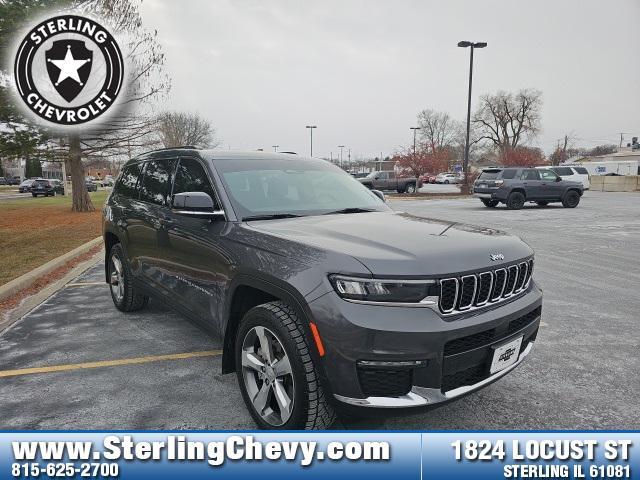 used 2021 Jeep Grand Cherokee L car, priced at $31,879