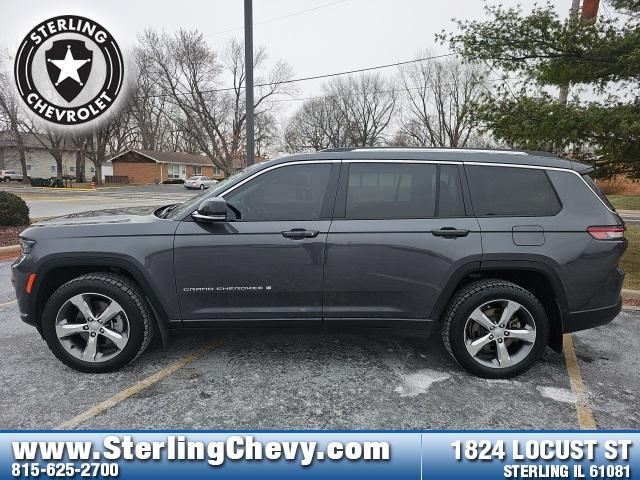 used 2021 Jeep Grand Cherokee L car, priced at $31,879