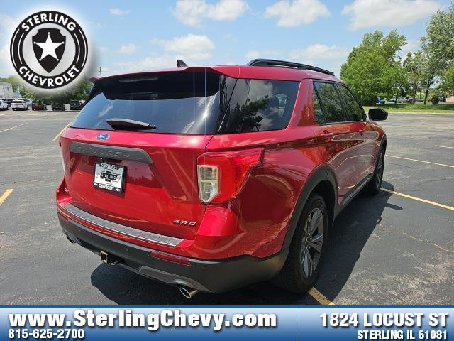 used 2021 Ford Explorer car, priced at $27,443