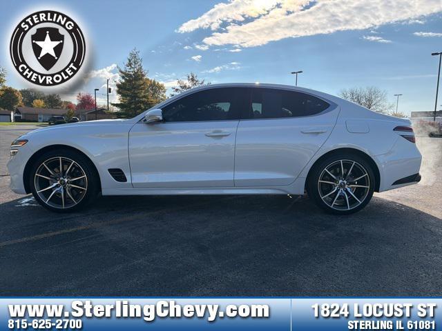 used 2022 Genesis G70 car, priced at $33,599