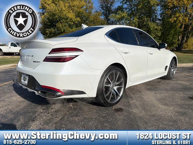 used 2022 Genesis G70 car, priced at $33,599
