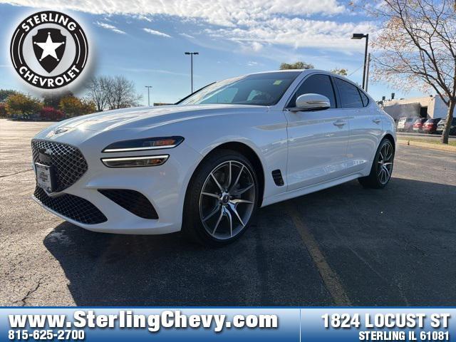 used 2022 Genesis G70 car, priced at $33,599