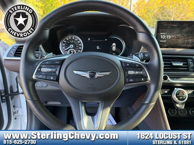 used 2022 Genesis G70 car, priced at $33,599