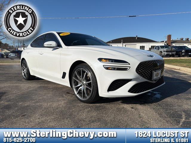 used 2022 Genesis G70 car, priced at $33,599