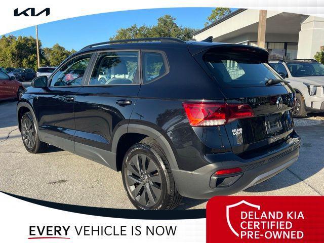 used 2024 Volkswagen Taos car, priced at $18,590