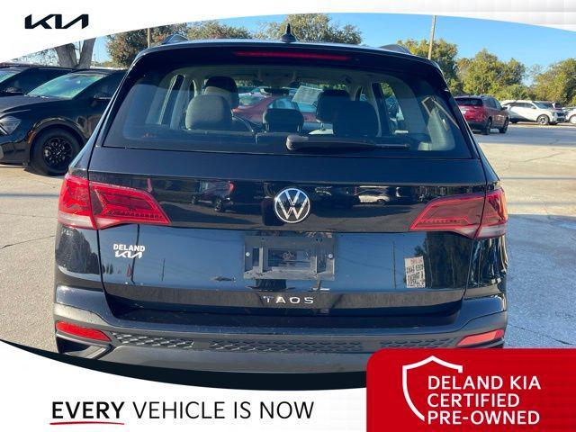 used 2024 Volkswagen Taos car, priced at $18,590