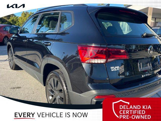 used 2024 Volkswagen Taos car, priced at $18,590