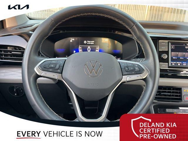 used 2024 Volkswagen Taos car, priced at $18,590