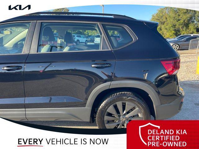 used 2024 Volkswagen Taos car, priced at $18,590