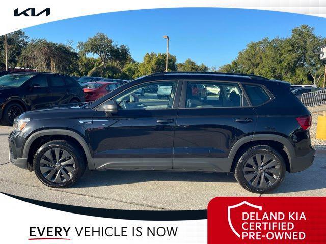used 2024 Volkswagen Taos car, priced at $18,590