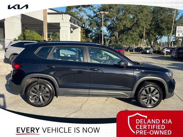 used 2024 Volkswagen Taos car, priced at $18,590