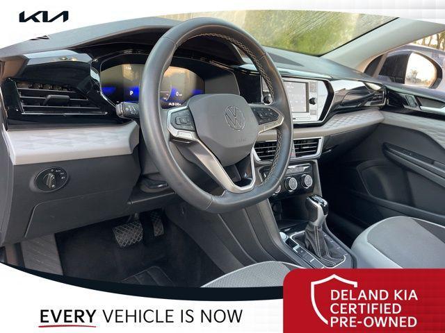 used 2024 Volkswagen Taos car, priced at $18,590