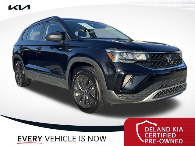 used 2024 Volkswagen Taos car, priced at $18,590