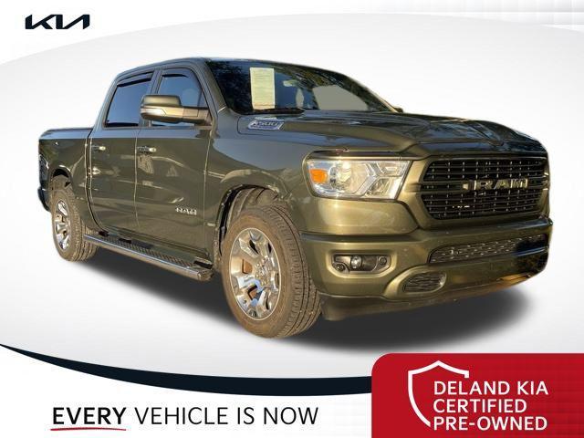 used 2021 Ram 1500 car, priced at $34,890